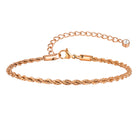 Geometric Stainless Steel Anklet – European & American Women's Style