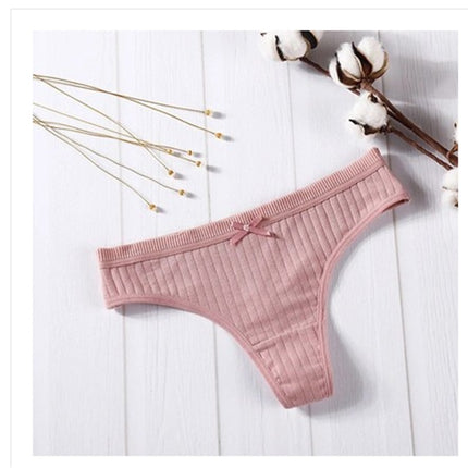 Women’s Panties – Fashion Sexy Cotton Low-Waist Briefs