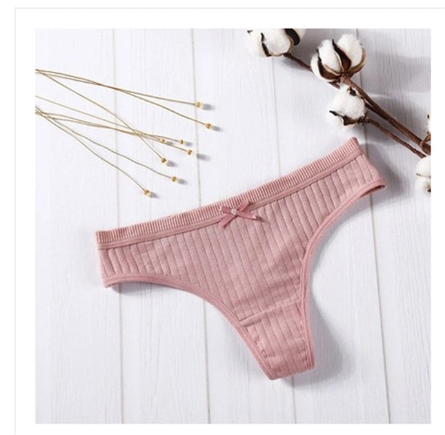 Women’s Panties – Fashion Sexy Cotton Low-Waist Briefs