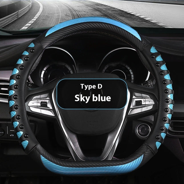 Big Head Ding Universal Steering Wheel Cover – Sporty Business Style Grip