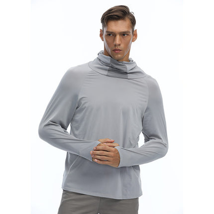 Men’s Quick-Dry Sun Protection Jacket – Lightweight Polyester Outdoor Wear