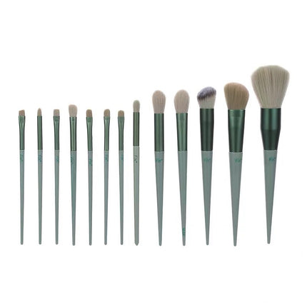 13-Piece Professional Makeup Brush Set – Foundation, Eyeshadow, Blush & Highlighter Brushes