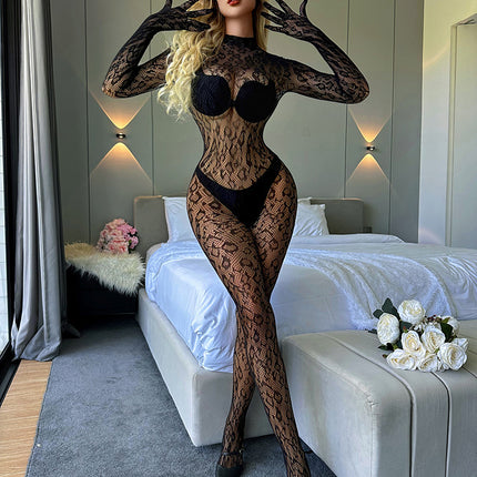 Nylon Jumpsuit Socks for Women