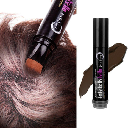 Temporary Hair Color Brush & Comb – DIY White Wax One-Time Grey Hair Dye Pen