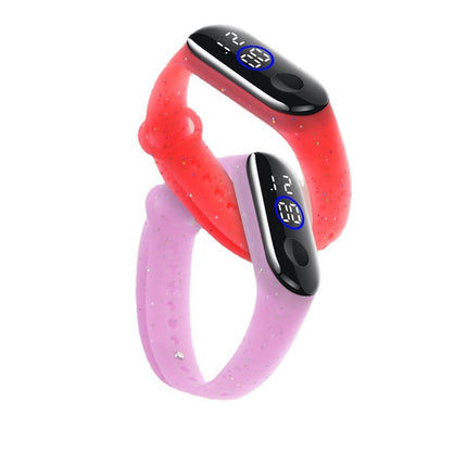 Waterproof Electronic Touchscreen Silicone Strap Watch