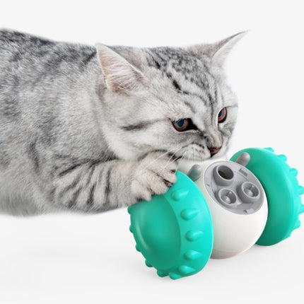 Interactive Pet Treat Dispenser – Intelligent Tumbler Puzzle Feeder Toy
