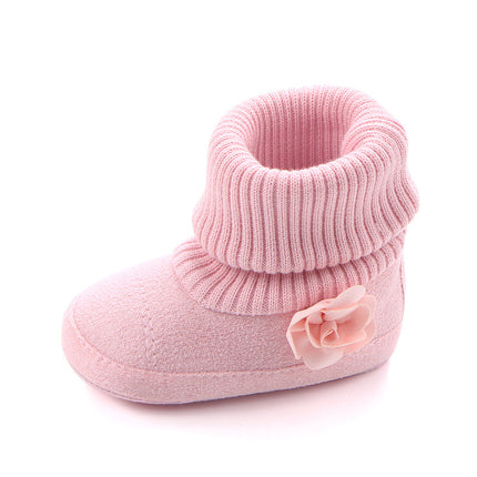 Spring & Autumn Baby Boots – Toddler Mouth Shoes with Screw Sleeve Socks
