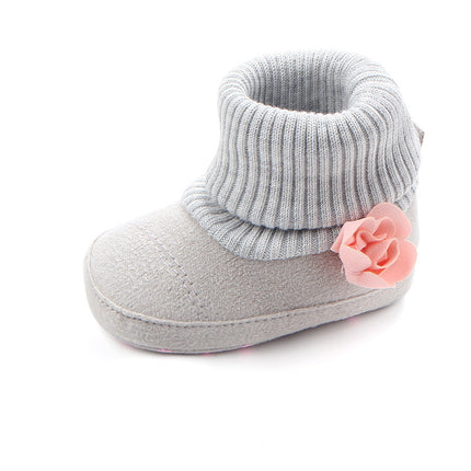 Spring & Autumn Baby Boots – Toddler Mouth Shoes with Screw Sleeve Socks