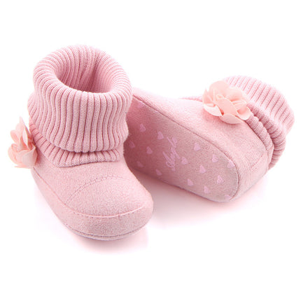 Spring & Autumn Baby Boots – Toddler Mouth Shoes with Screw Sleeve Socks