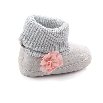 Spring & Autumn Baby Boots – Toddler Mouth Shoes with Screw Sleeve Socks