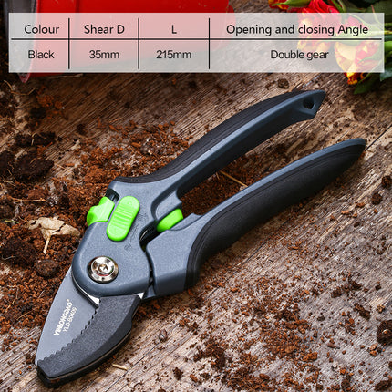 Heavy-Duty Garden Pruning Shears – Ergonomic Metal Branch Cutter