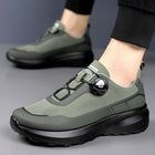 Thick Bottom Rotating Button Sneakers