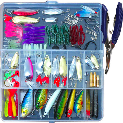 132-Piece Fishing Lure & Tackle Set