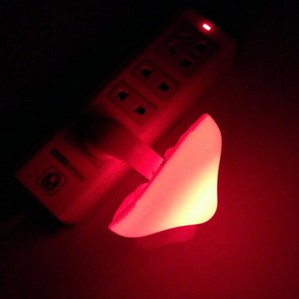 LED Mushroom Night Light with Light Sensor – EU & US Plug