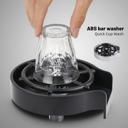 Automatic High-Pressure Bar Counter Cup Washer Faucet