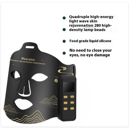 LED Photon Therapy Beauty Mask – Infrared Light Facial Rejuvenation Device