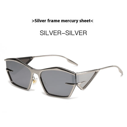 UV400 Full Frame Sunglasses with Metal Frame