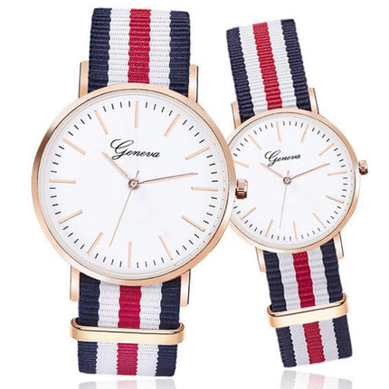 Korean Style Quartz Watch with World Time Function