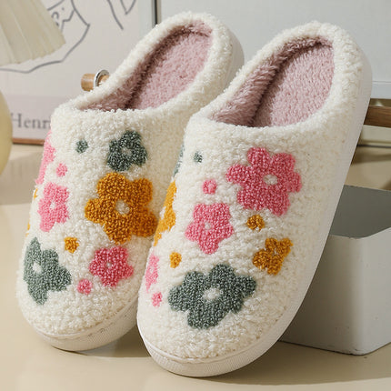 Suede Oversleeve Slippers with TPR Sole