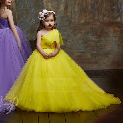 Bright Color Dress for Girls
