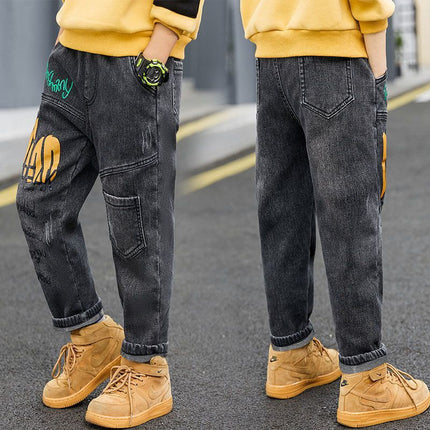 Korean Style Family Wear Jeans for Children
