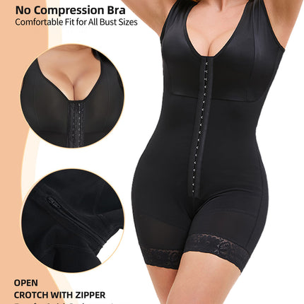 Women’s Full Body Shapewear Jumpsuit – Tummy Control & Butt Lifter