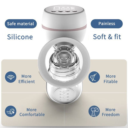 Portable Electric Breast Pump – Rechargeable, Low-Noise Milk Expression Device