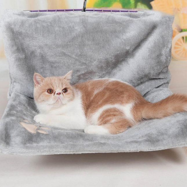 Plush Cat Bed Hammock – Soft Cozy Pet Sleeping Nest