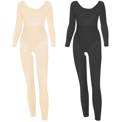 Autumn Nylon One-Piece Shapewear Bodysuit