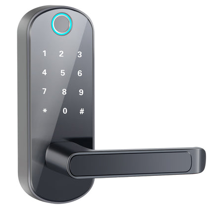 Smart Bluetooth Fingerprint Door Lock – 200-Print Capacity, Fast Unlock for Home & Office