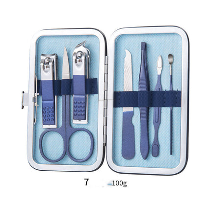 Professional Nail Care Set – Scissors, Nail Clippers, Ear Spoon, Dead Skin Pliers & More