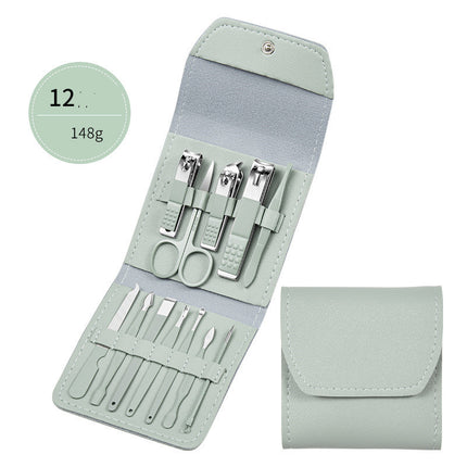 Professional Nail Care Set – Scissors, Nail Clippers, Ear Spoon, Dead Skin Pliers & More