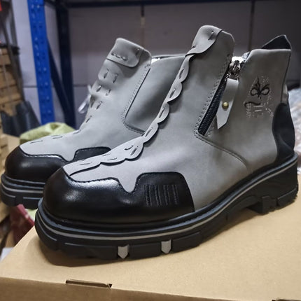 Men’s PU Leather Casual Boots