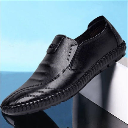 Men’s Spring Leather Business Shoes – Classic Formal Style