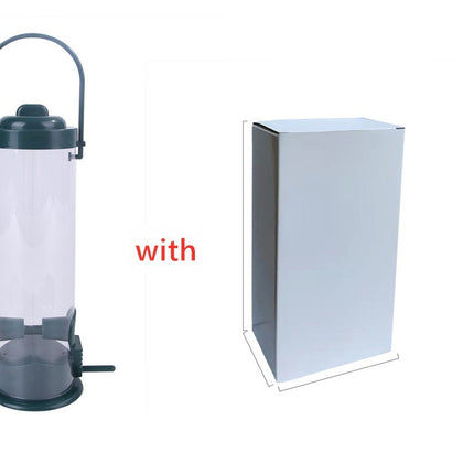 Pet Bird Feeder – Hanging Plastic Feed Station & Outdoor Garden Food Dispenser