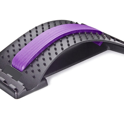 Adjustable Magnetic Back Massager – Lumbar Stretcher & Pain Relief Device