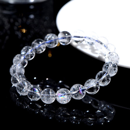 Polished White Asai Crystal Bracelet