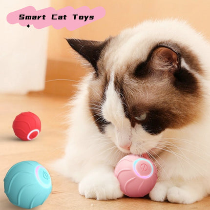 Smart Cat Interactive Rolling Ball – USB Rechargeable Automatic Bouncing Toy