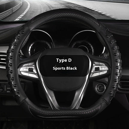 Big Head Ding Universal Steering Wheel Cover – Sporty Business Style Grip