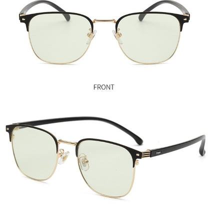 Anti-Blue Light Photochromic Glasses – Flat, Non-Prescription