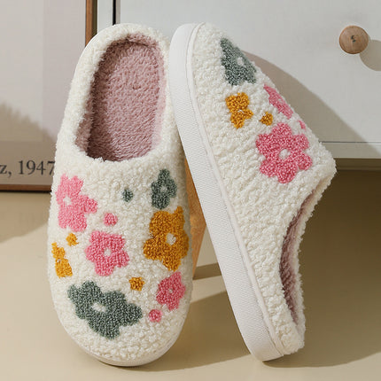 Suede Oversleeve Slippers with TPR Sole