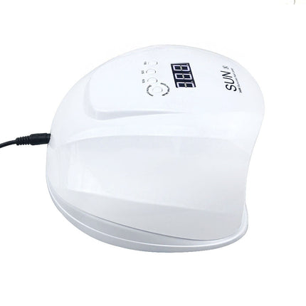54W Professional UV/LED Nail Lamp Dryer – Fast Curing Gel Light with Universal Voltage