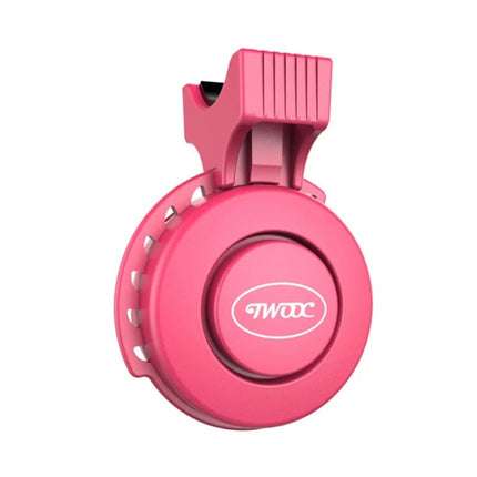 TWOOC T-002 Electronic Bike Horn – 120dB Loud Bicycle Siren with Wired Switch & USB Rechargeable Battery