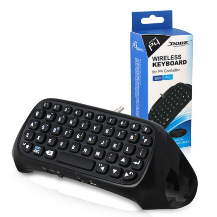 PS4 Bluetooth Chatpad Keyboard – Voice & Text Input Gamepad Add-On
