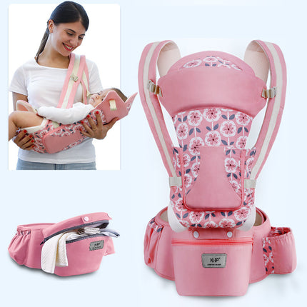 3-in-1 Baby Carrier with Large Capacity and Long Back Panel