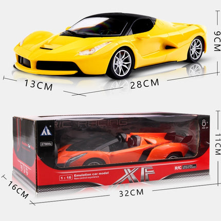 1:16 Scale Remote Control Car with LED Lights