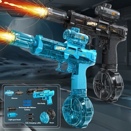 LED Lights Electric Water Gun