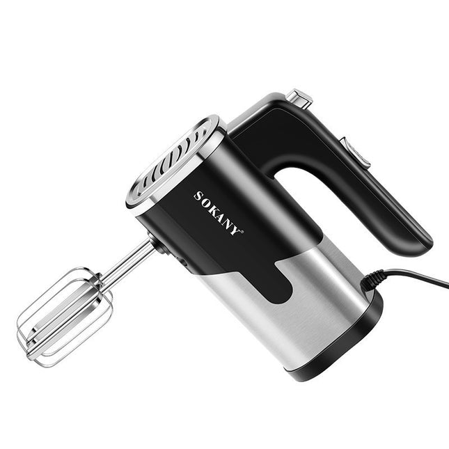800W Handheld Electric Whisk – 5-Speed Mixer for Baking, Cream, and Milkshakes