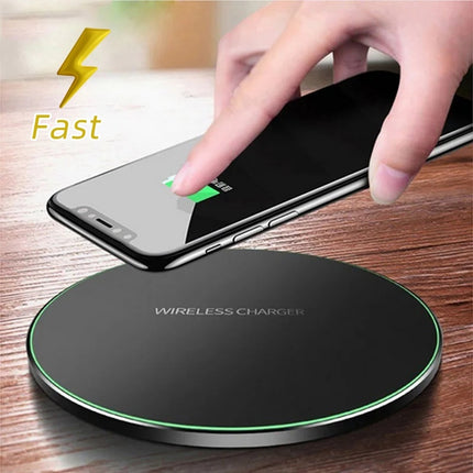 Fast Wireless Charging Pad for iPhone & Samsung