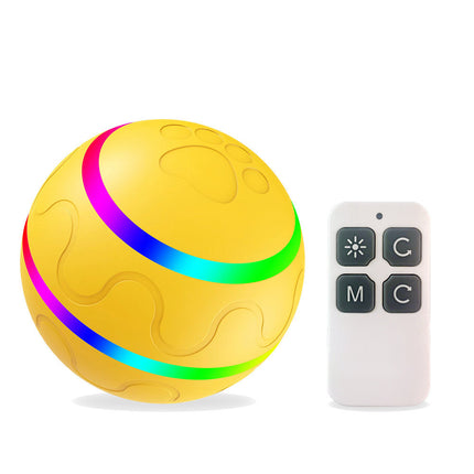 Pet New Cat Wicked Ball Toy – Intelligent USB Self-Rotating Automatic Cat Toy Ball